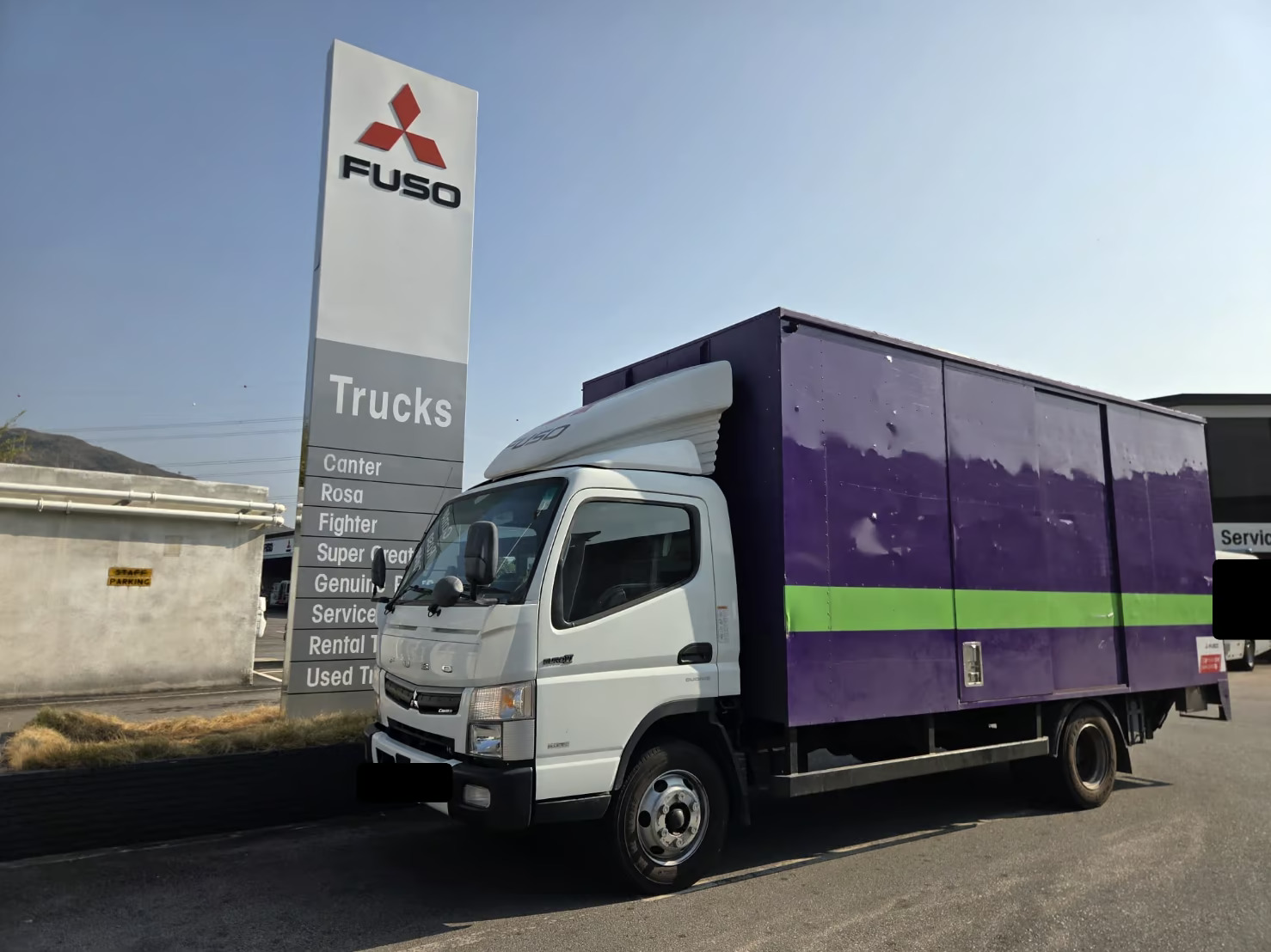 三菱 FUSO 8.55 噸易手車 Mitsubishi FUSO 8.55 Tonnes Pre-owned Truck